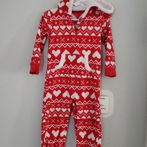 Hearts onesie
